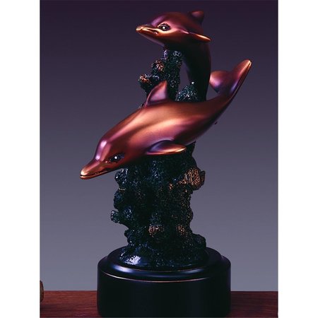 MARIAN IMPORTS Marian Imports 12105 Dolphin Sculpture - 5 x 7 in. 12105